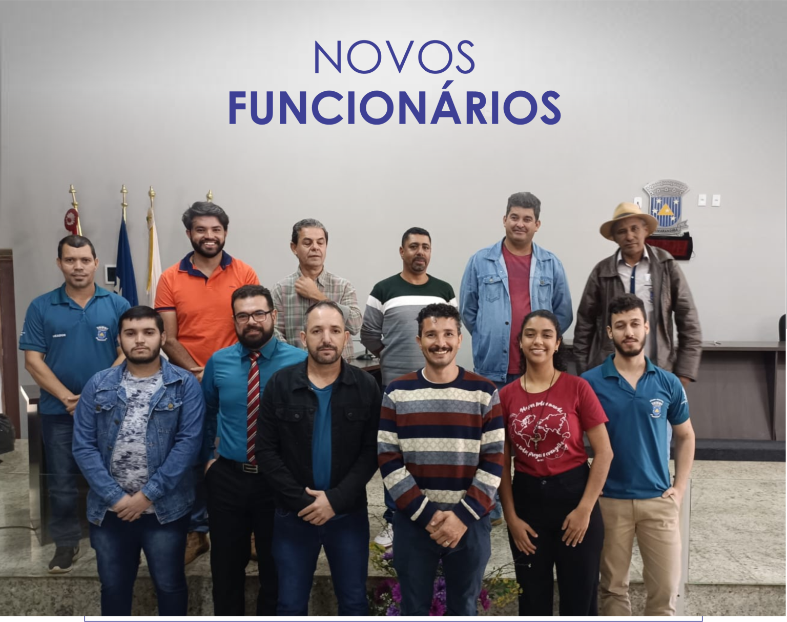 Reforçando a equipe: Novos talentos chegam à Câmara de Vereadores de Itamarandiba